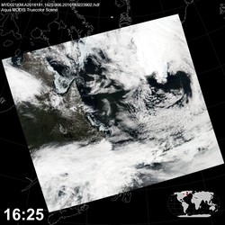 Level 1B Image at: 1625 UTC