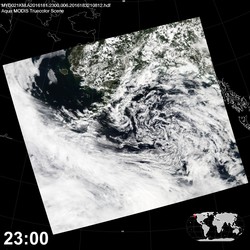 Level 1B Image at: 2300 UTC