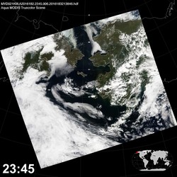 Level 1B Image at: 2345 UTC