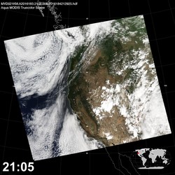 Level 1B Image at: 2105 UTC