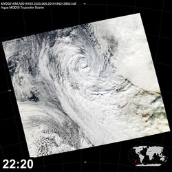 Level 1B Image at: 2220 UTC