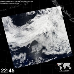 Level 1B Image at: 2245 UTC