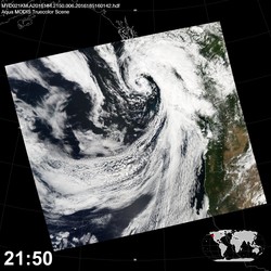 Level 1B Image at: 2150 UTC