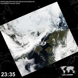 Level 1B Image at: 2335 UTC