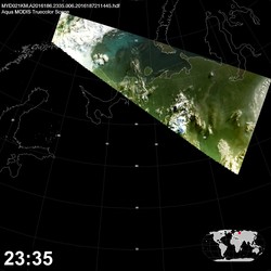 Level 1B Image at: 2335 UTC