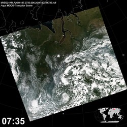 Level 1B Image at: 0735 UTC