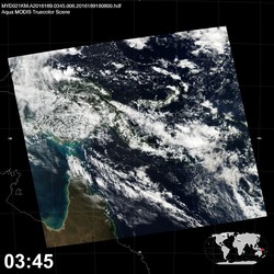 Level 1B Image at: 0345 UTC