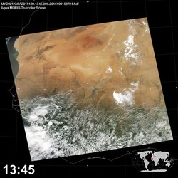 Level 1B Image at: 1345 UTC