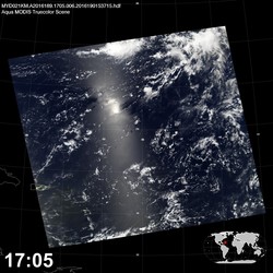 Level 1B Image at: 1705 UTC