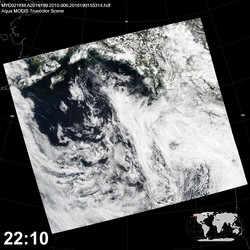 Level 1B Image at: 2210 UTC