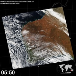 Level 1B Image at: 0550 UTC