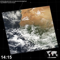 Level 1B Image at: 1415 UTC