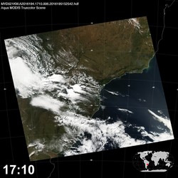 Level 1B Image at: 1710 UTC