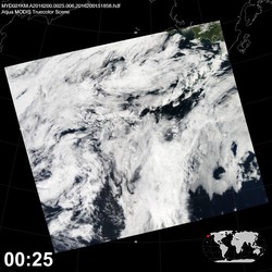 Level 1B Image at: 0025 UTC