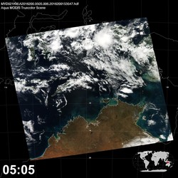 Level 1B Image at: 0505 UTC