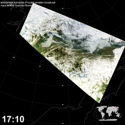 Level 1B Image at: 1710 UTC