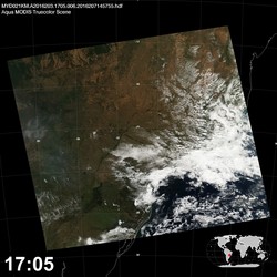 Level 1B Image at: 1705 UTC