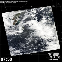 Level 1B Image at: 0750 UTC