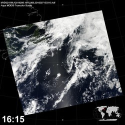 Level 1B Image at: 1615 UTC