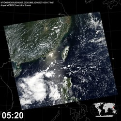 Level 1B Image at: 0520 UTC