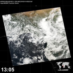 Level 1B Image at: 1305 UTC