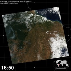 Level 1B Image at: 1650 UTC