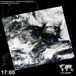 Level 1B Image at: 1705 UTC