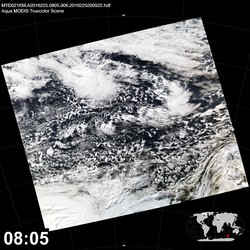 Level 1B Image at: 0805 UTC