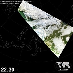 Level 1B Image at: 2230 UTC