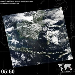 Level 1B Image at: 0550 UTC