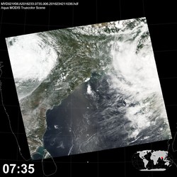 Level 1B Image at: 0735 UTC