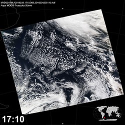 Level 1B Image at: 1710 UTC