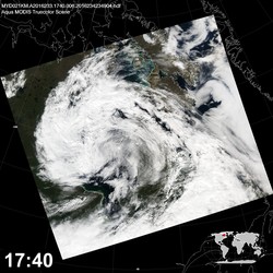 Level 1B Image at: 1740 UTC