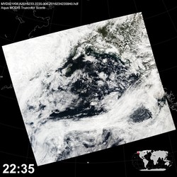 Level 1B Image at: 2235 UTC