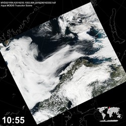 Level 1B Image at: 1055 UTC