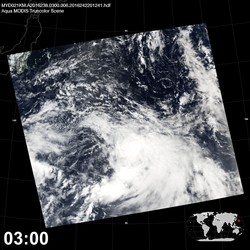 Level 1B Image at: 0300 UTC