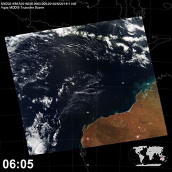 Level 1B Image at: 0605 UTC