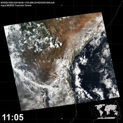 Level 1B Image at: 1105 UTC