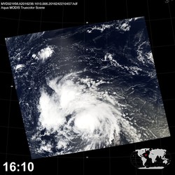 Level 1B Image at: 1610 UTC