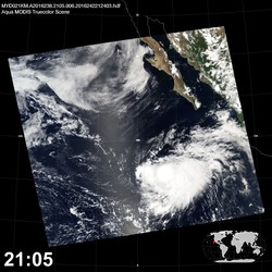 Level 1B Image at: 2105 UTC