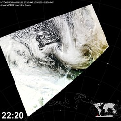 Level 1B Image at: 2220 UTC