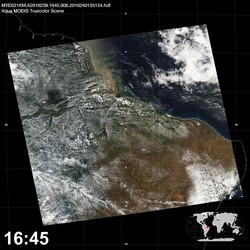 Level 1B Image at: 1645 UTC