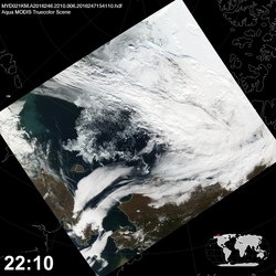 Level 1B Image at: 2210 UTC