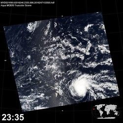 Level 1B Image at: 2335 UTC