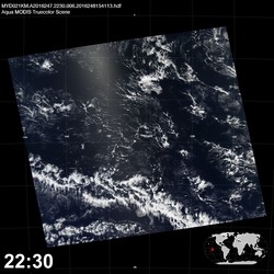 Level 1B Image at: 2230 UTC