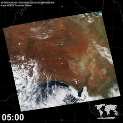 Level 1B Image at: 0500 UTC