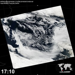 Level 1B Image at: 1710 UTC