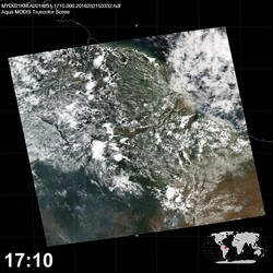 Level 1B Image at: 1710 UTC