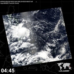 Level 1B Image at: 0445 UTC