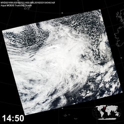 Level 1B Image at: 1450 UTC